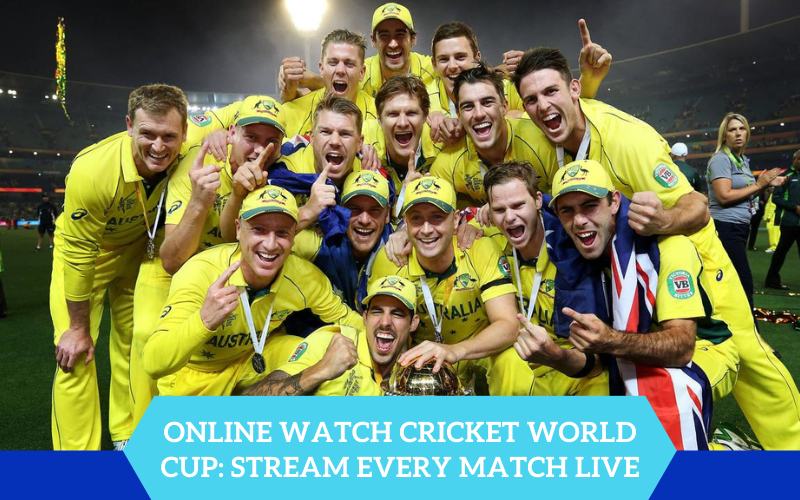 online watch cricket world cup