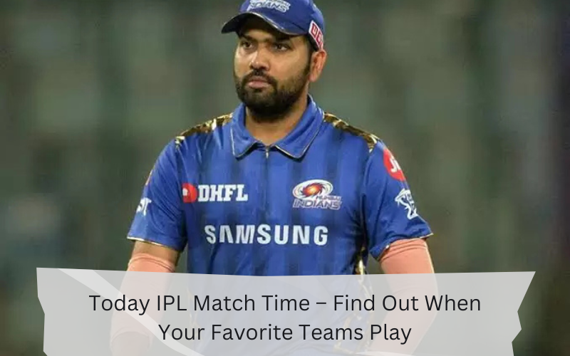 today ipl match time